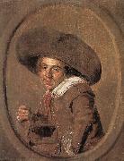 HALS, Frans A Young Man in a Large Hat oil painting artist